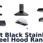 best black stainless steel hood range