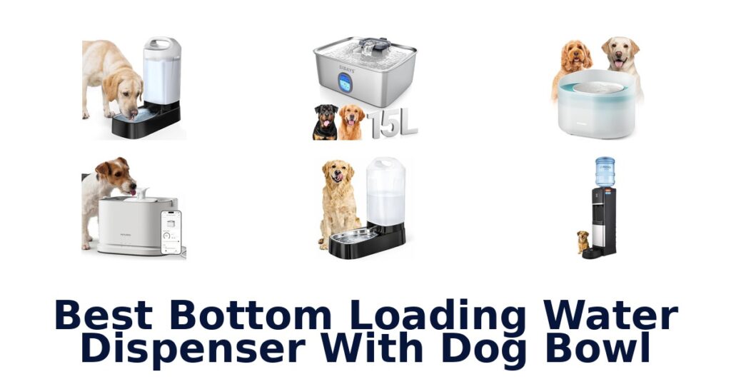 best bottom loading water dispenser with dog bowl