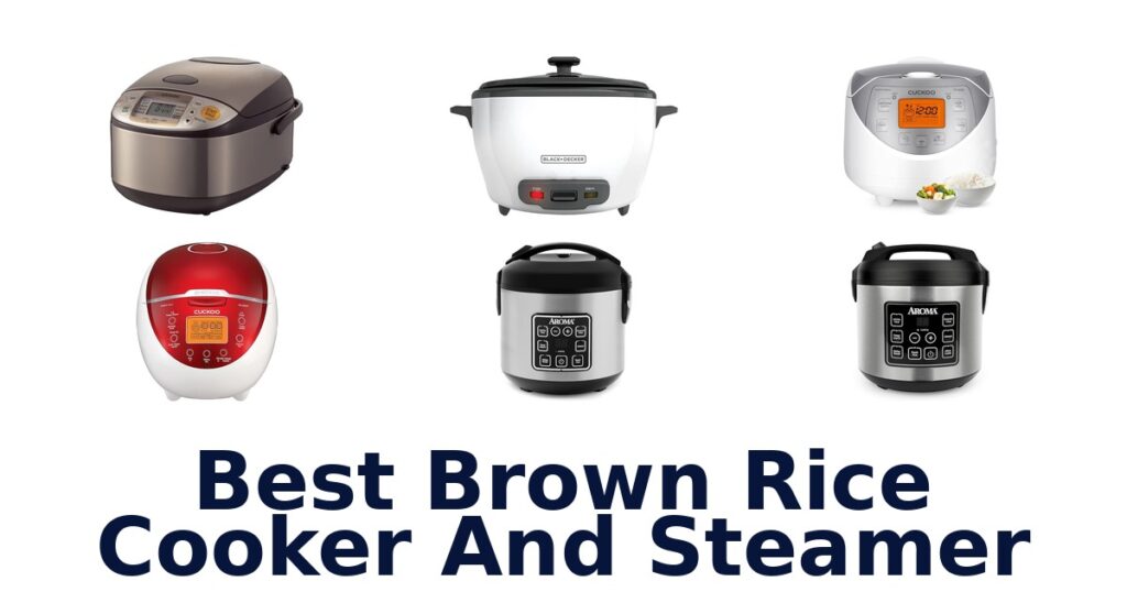 best brown rice cooker and steamer