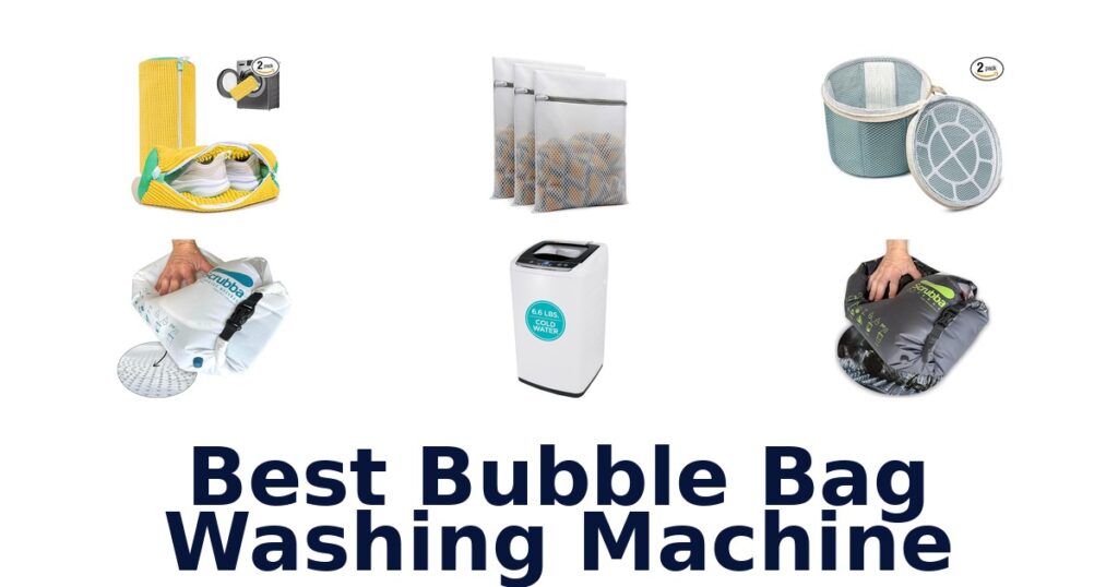best bubble bag washing machine