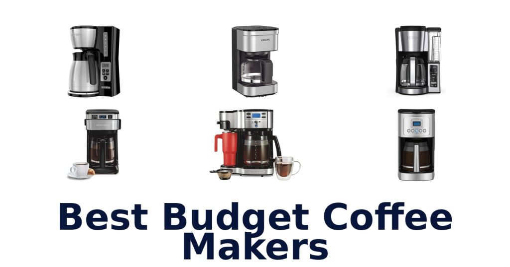 best budget coffee makers