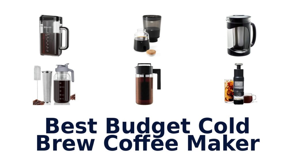 best budget cold brew coffee maker