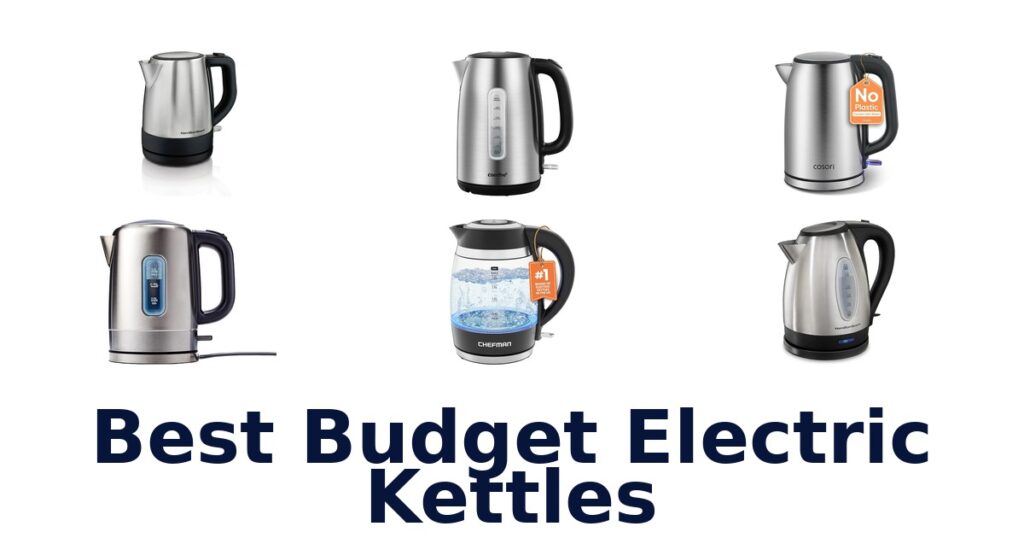best budget electric kettles