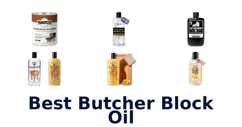 best butcher block oil