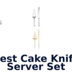 best cake knife server set