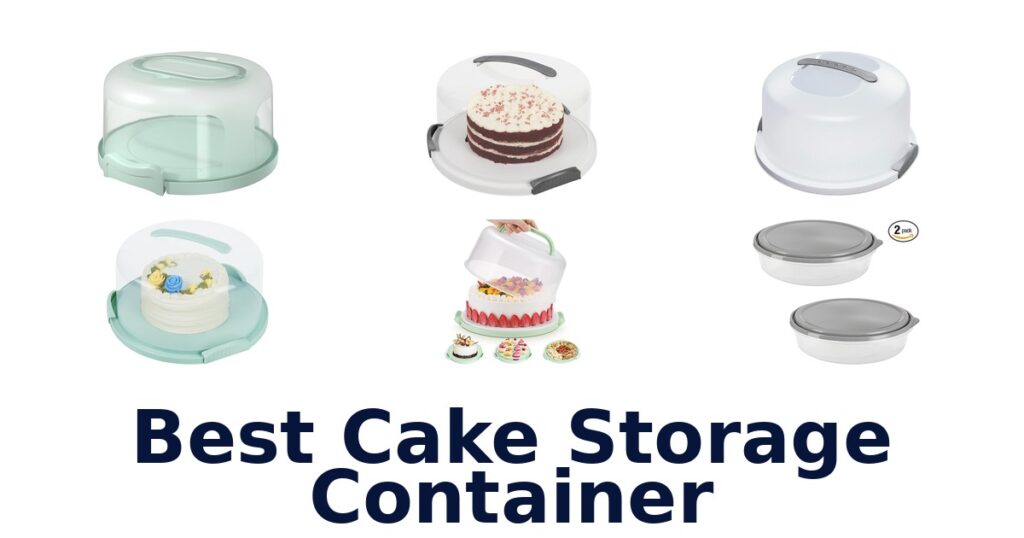 best cake storage container