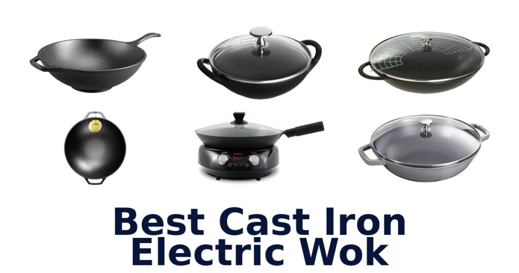 best cast iron electric wok