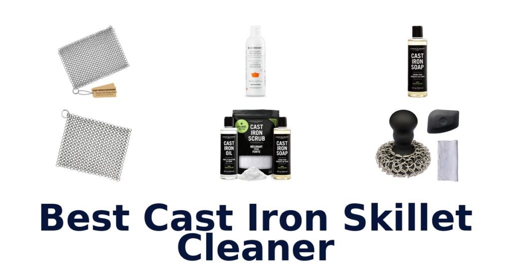 best cast iron skillet cleaner