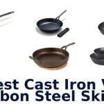 best cast iron vs carbon steel skillet