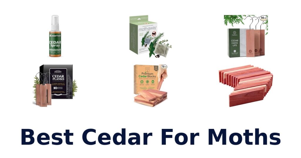 best cedar for moths