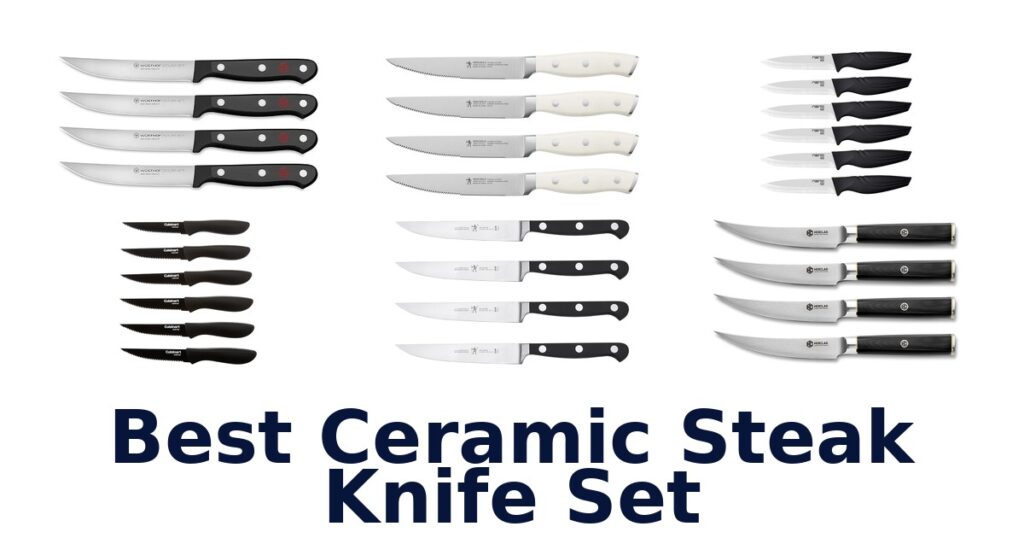 best ceramic steak knife set