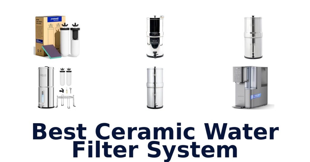 best ceramic water filter system