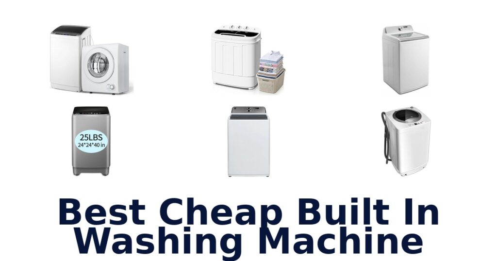 best cheap built in washing machine