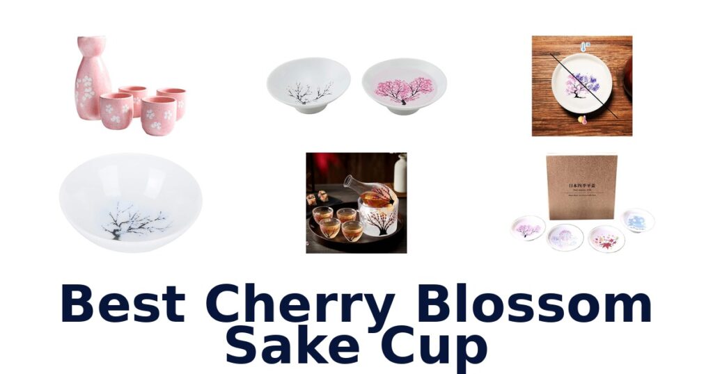 best cherry blossom sake cup