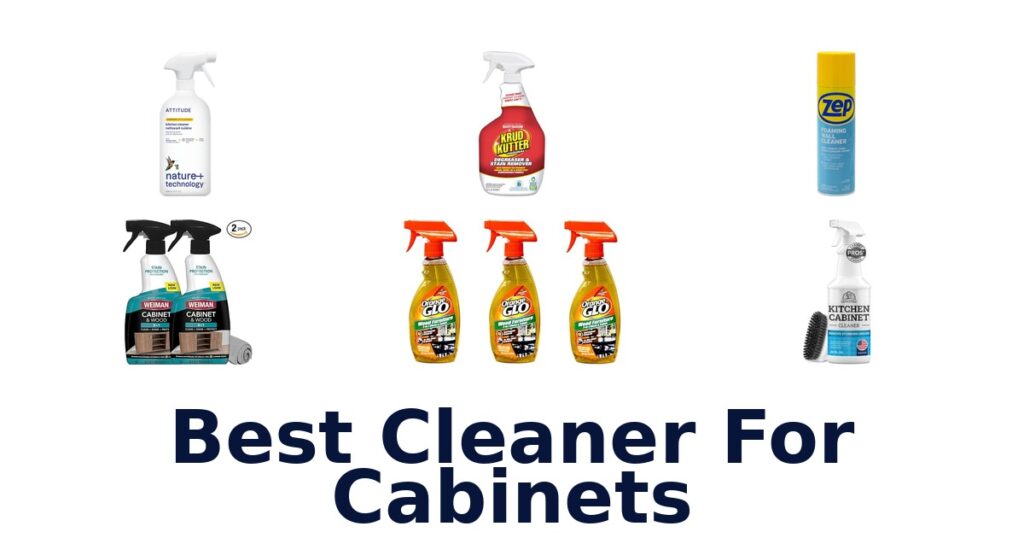 best cleaner for cabinets