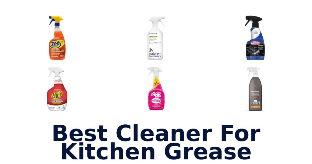 best cleaner for kitchen grease