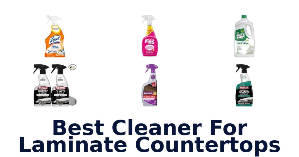 best cleaner for laminate countertops