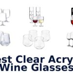 best clear acrylic wine glasses