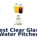 best clear glass water pitcher