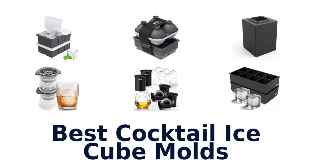 best cocktail ice cube molds