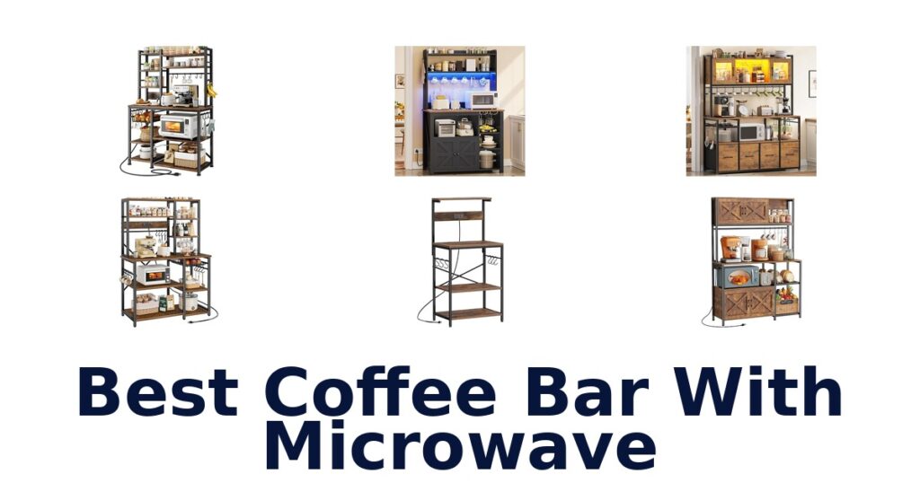 best coffee bar with microwave