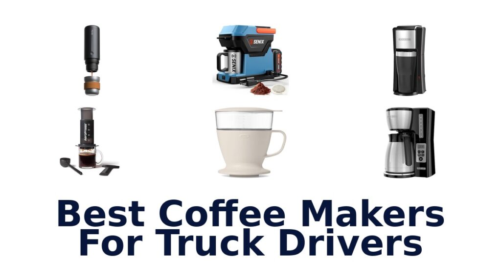 best coffee makers for truck drivers