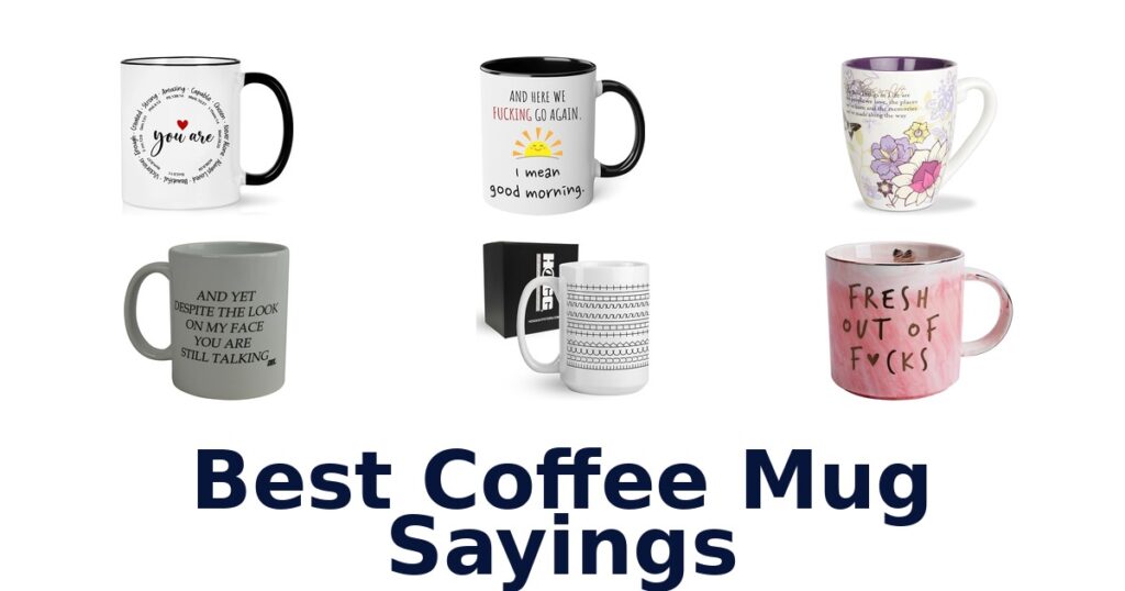 best coffee mug sayings
