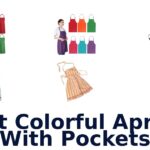 best colorful aprons with pockets
