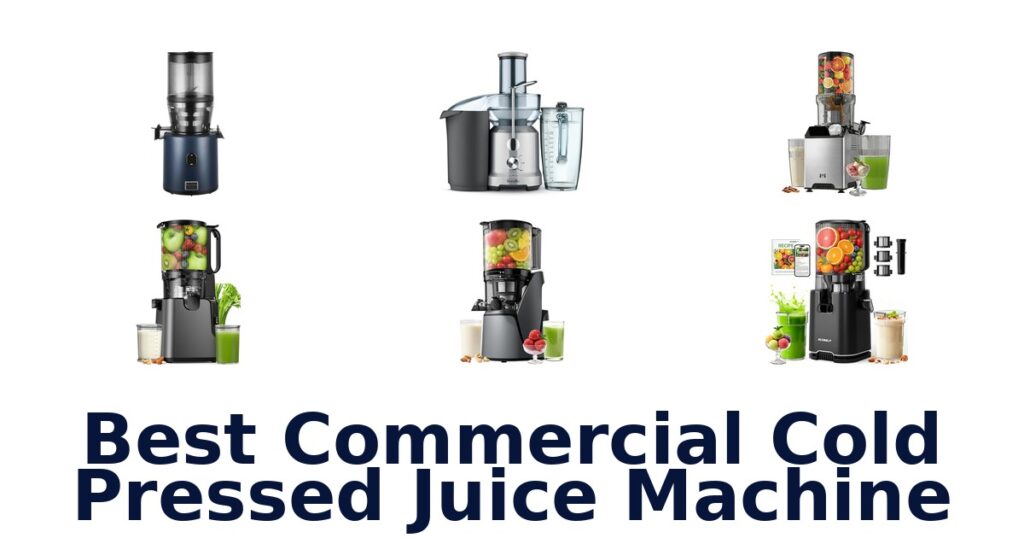 best commercial cold pressed juice machine