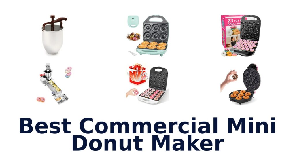best commercial mini donut maker