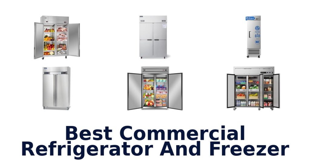 best commercial refrigerator and freezer