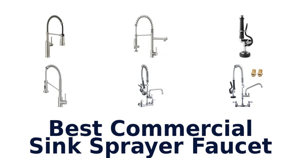 best commercial sink sprayer faucet