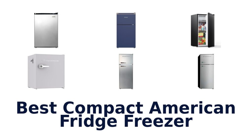 best compact american fridge freezer