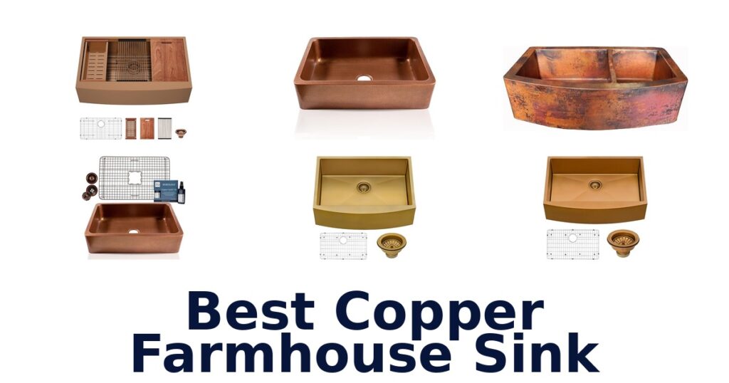 best copper farmhouse sink