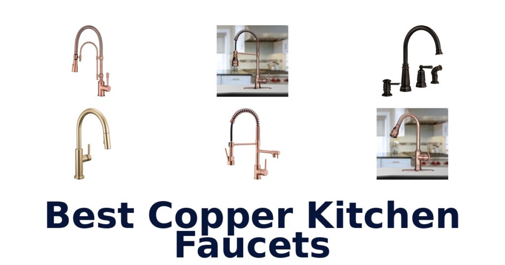 best copper kitchen faucets