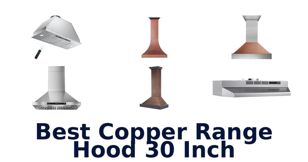 best copper range hood 30 inch