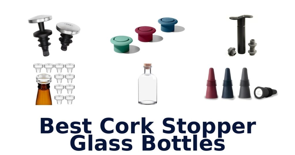 best cork stopper glass bottles