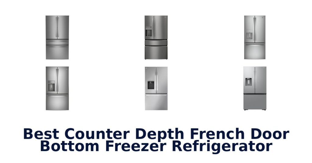 best counter depth french door bottom freezer refrigerator