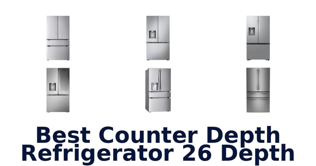 best counter depth refrigerator 26 depth