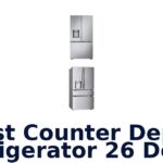 best counter depth refrigerator 26 depth