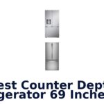 best counter depth refrigerator 69 inches tall