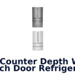 best counter depth white french door refrigerator