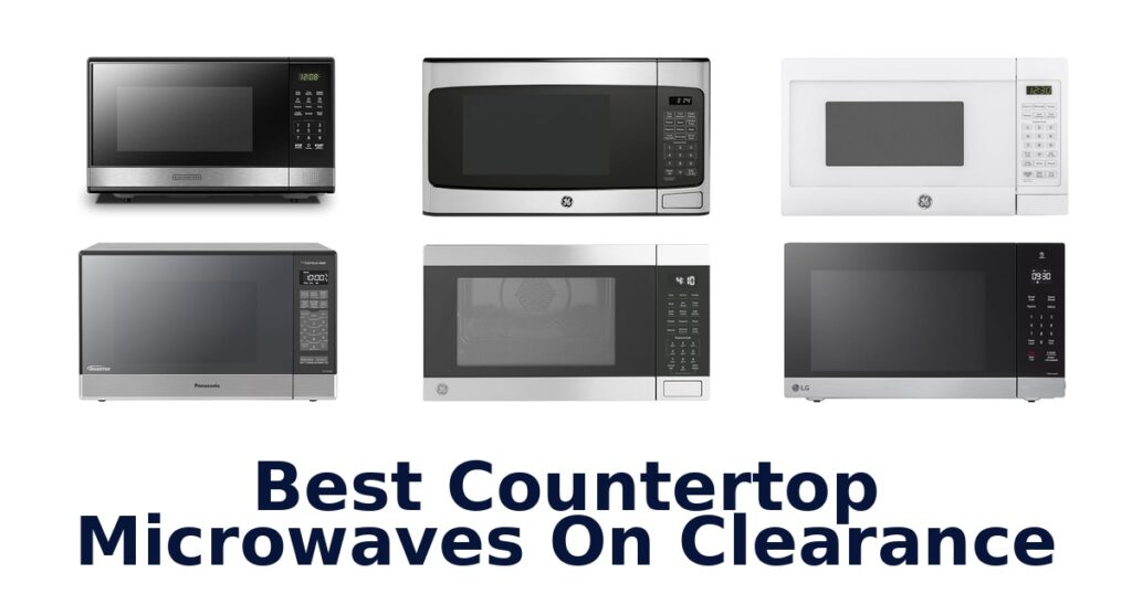 best countertop microwaves on clearance