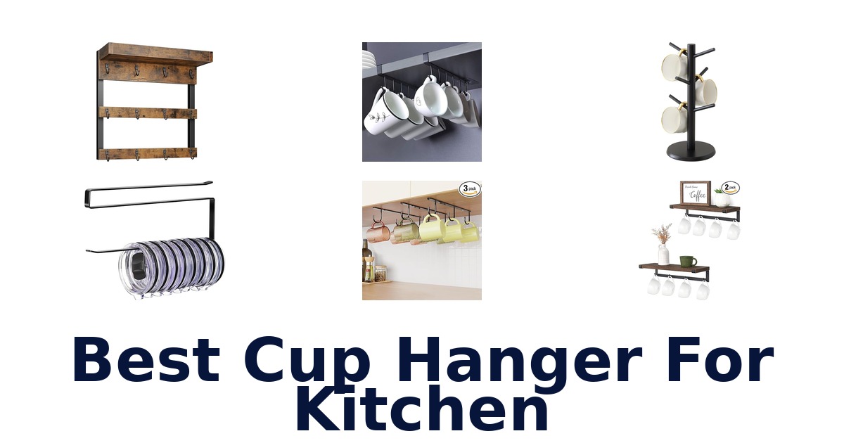 best cup hanger for kitchen