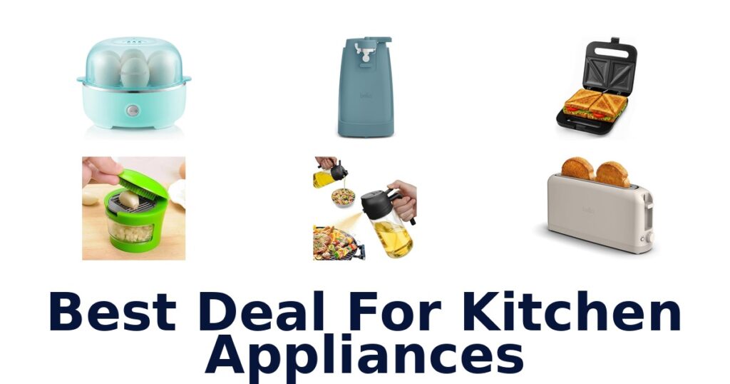 best deal for kitchen appliances