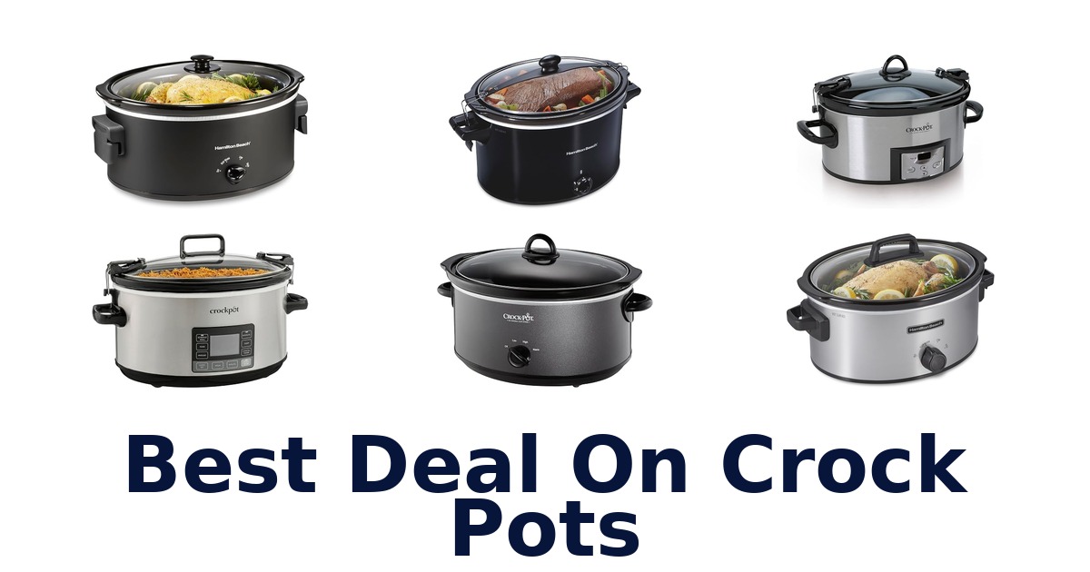 best deal on crock pots