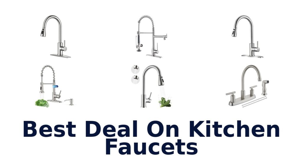 best deal on kitchen faucets