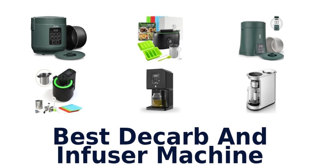 best decarb and infuser machine