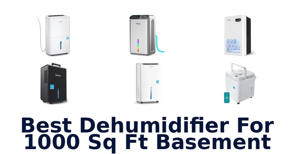 best dehumidifier for 1000 sq ft basement