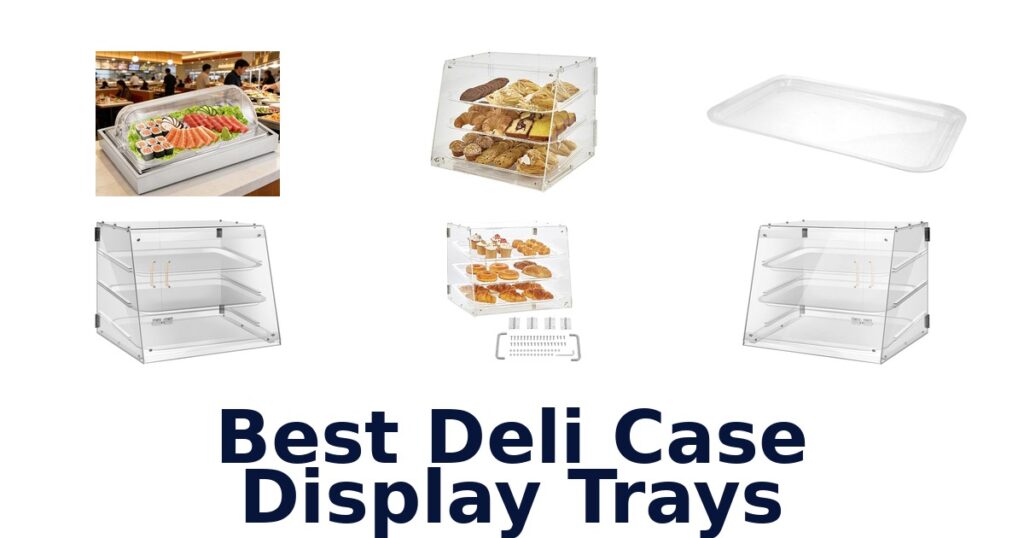 best deli case display trays